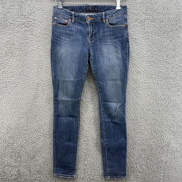 Lucky‎ Brand Womens 2 Blue Denim Stretch Jeans Tag Low Rise Lolita Skinny Ankle - Picture 1 of 9